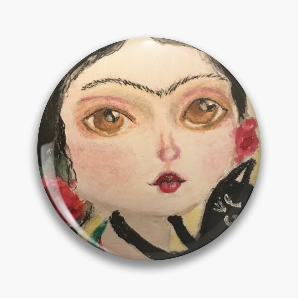 Item preview, Frida and her cat designed and sold by RosaLL.