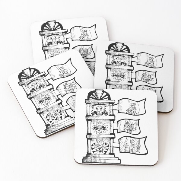 Item preview, Aztec Empire - Black and White Version designed and sold by KnockoutNiko.