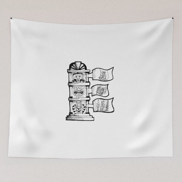 Item preview, Aztec Empire - Black and White Version designed and sold by KnockoutNiko.