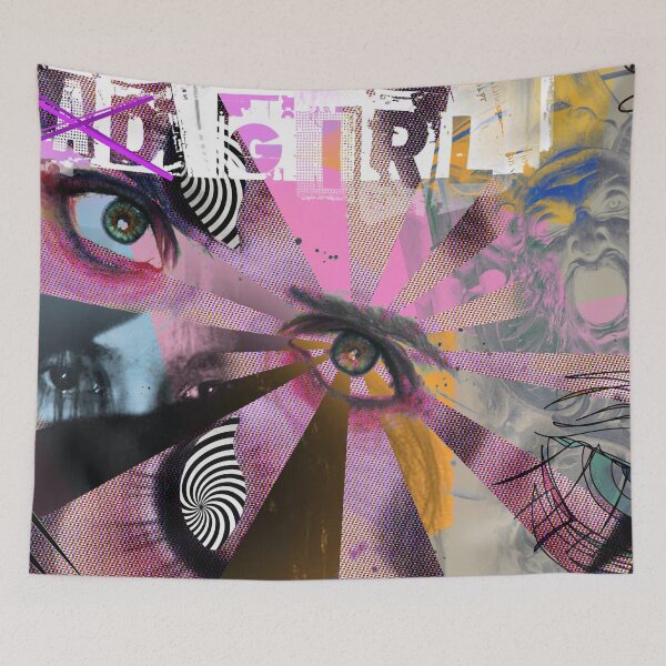 Item preview, Sad Girl Eyes designed and sold by weird-stuffs.