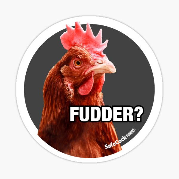 Fudder? Sticker