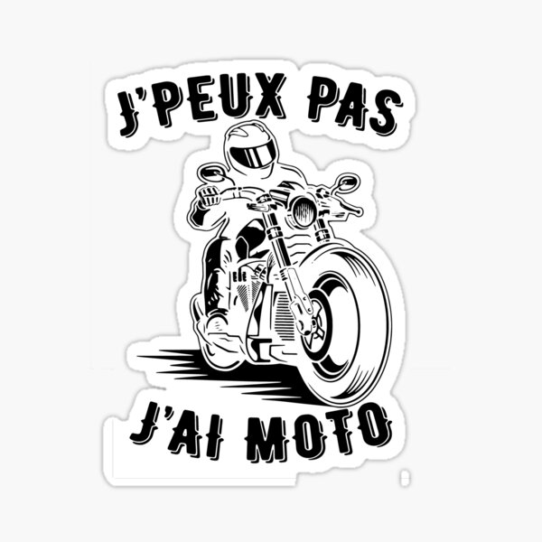 sticker autocollant Motard à bord biker a bord decal motard hashtag motard 