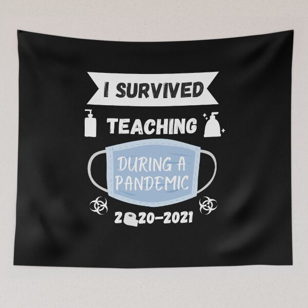 Item preview, I Survived Pandemic Teaching designed and sold by Zenith-capitis.