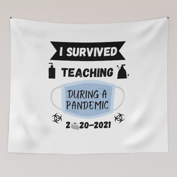Item preview, I Survived Pandemic Teaching designed and sold by Zenith-capitis.