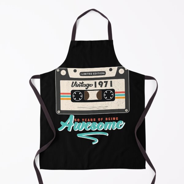 Item preview, Vintage 1971 - 50th Birthday Gift, 50 Years of being awesome designed and sold by Mriganka Gogoi.