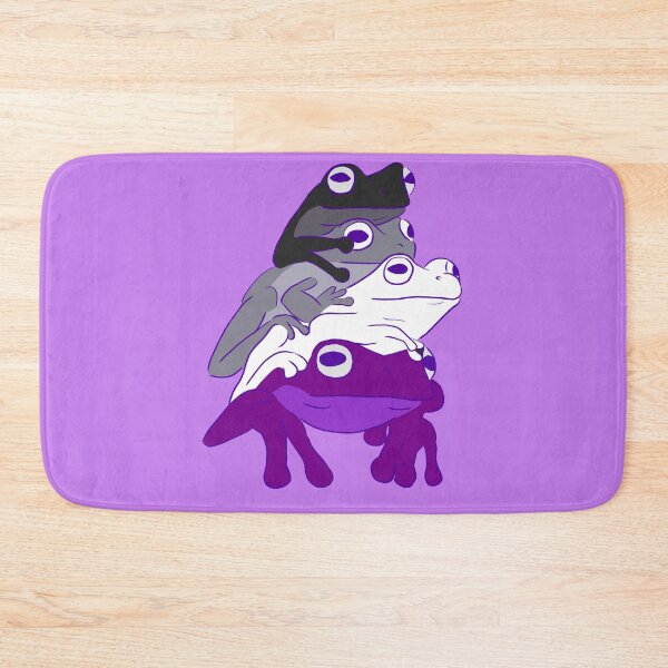 Item preview, Asexual Pride Frog Stack designed and sold by Josie Richey.
