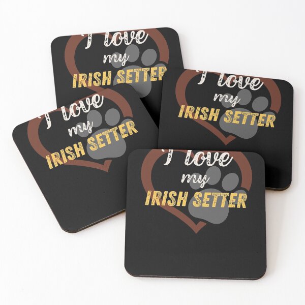 Item preview, I love my Irish Setter designed and sold by StickerPolitics.