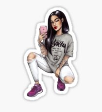 Stussy Girl Sticker