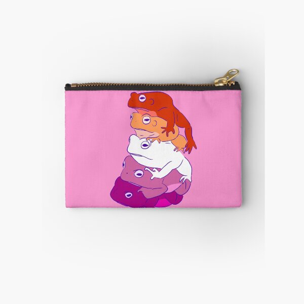 Item preview, Lesbian Pride Frog Stack designed and sold by Josie Richey.