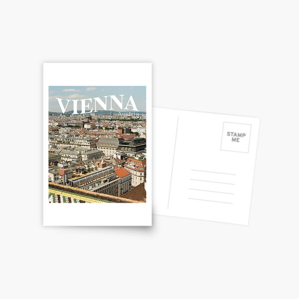 Item preview, Vienna Rooftops | Covent Gardener Postcard Series designed and sold by coventgardener.