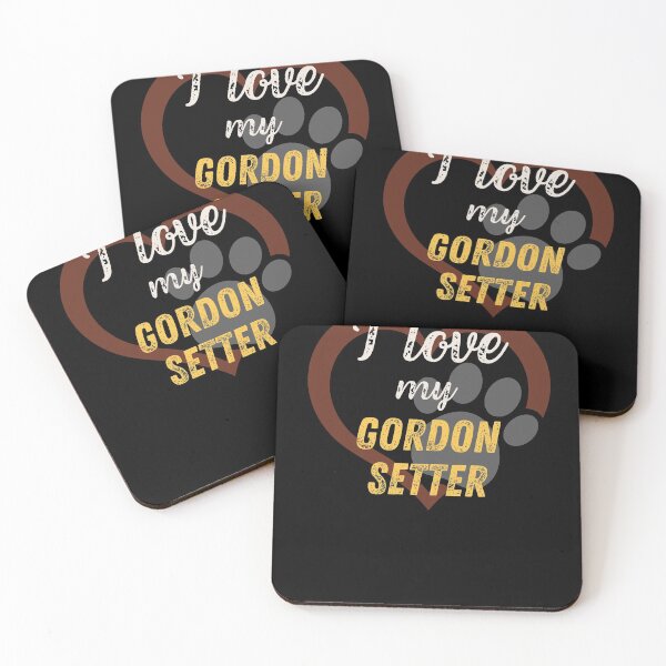 Item preview, I love my Gordon Setter designed and sold by StickerPolitics.