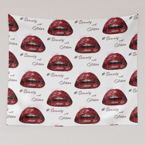 Item preview, Glitter lips  designed and sold by 1111Miracle.