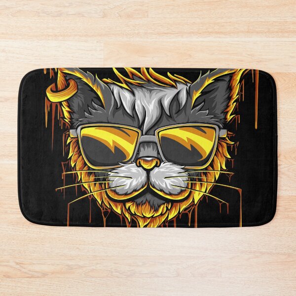 Item preview, Timmy the Badass Cat designed and sold by spidericks.