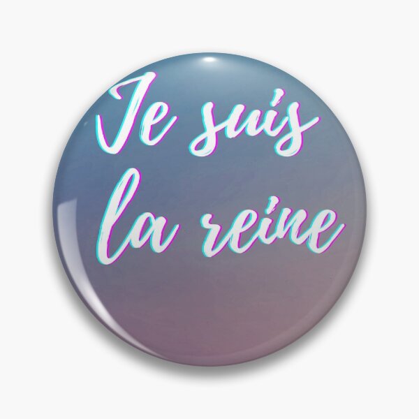 Item preview, I am the queen - popular french quotes theme gifts  designed and sold by RebelliousRosee.