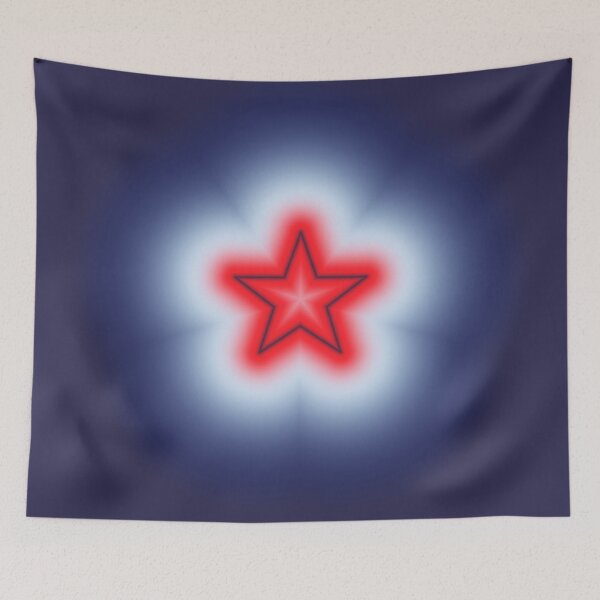 Item preview, Red White and Blue Star designed and sold by charmarose.