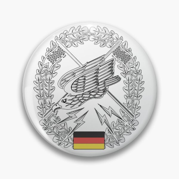 Item preview, Tele scout Bundeswehr beret badge designed and sold by Justode.
