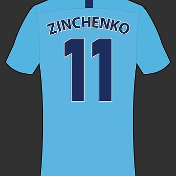 Zinchenko : New Manchester City Squad Number