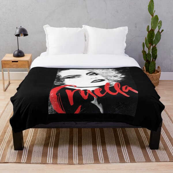 Cruella Clean (HD No Promo) Throw Blanket