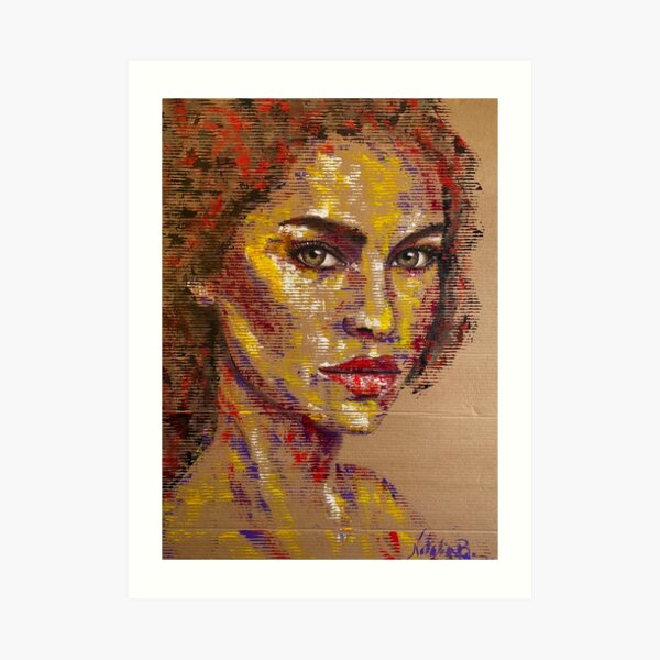 It's in her eyes Art Print