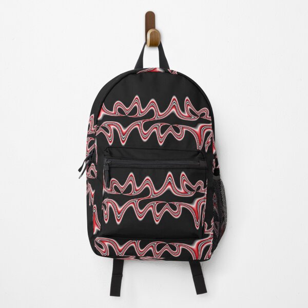 Item preview, Fractal Line Art in Red, White and Black designed and sold by charmarose.