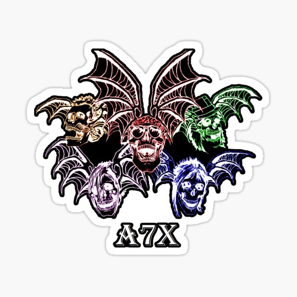 Part Five Stickers Redbubble - roblox a7x decal