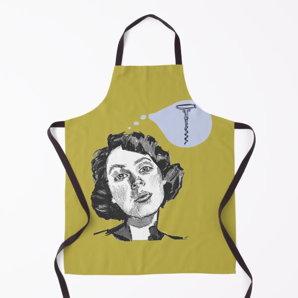 Item preview, What`s on your mind? - 50s style woman portrait designed and sold by Anna Dianda.