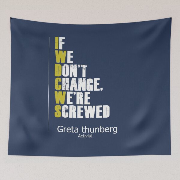 Item preview, GretaThunberg environmental activist designed and sold by DesignerFollow.