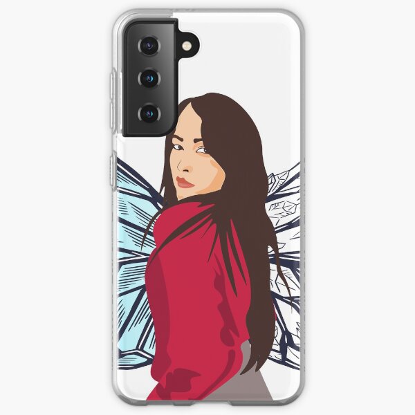 Butterfly Girl Portrait- Protikhya Gondhia Samsung Galaxy Soft Case