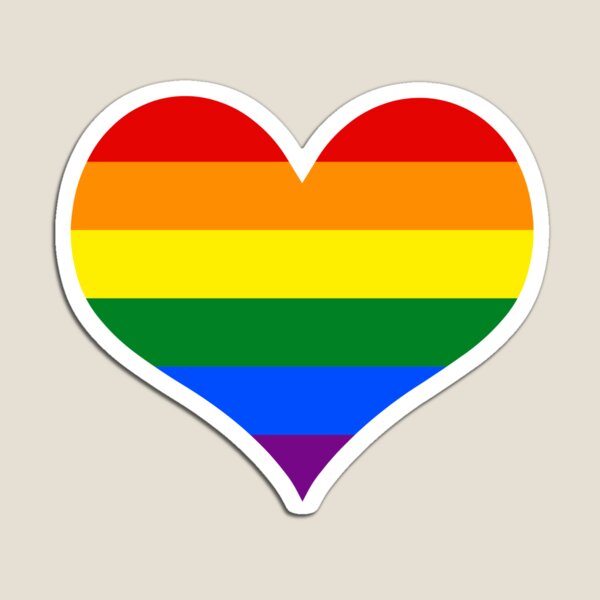Aperçu de l'œuvre Coeur LGBT créée et vendue par ThatGirlTheyKno.