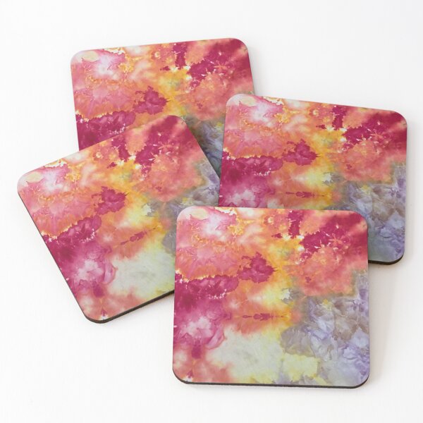 Item preview, Ice Dyed Yellow Purple Pink designed and sold by AnnaFranDesigns.