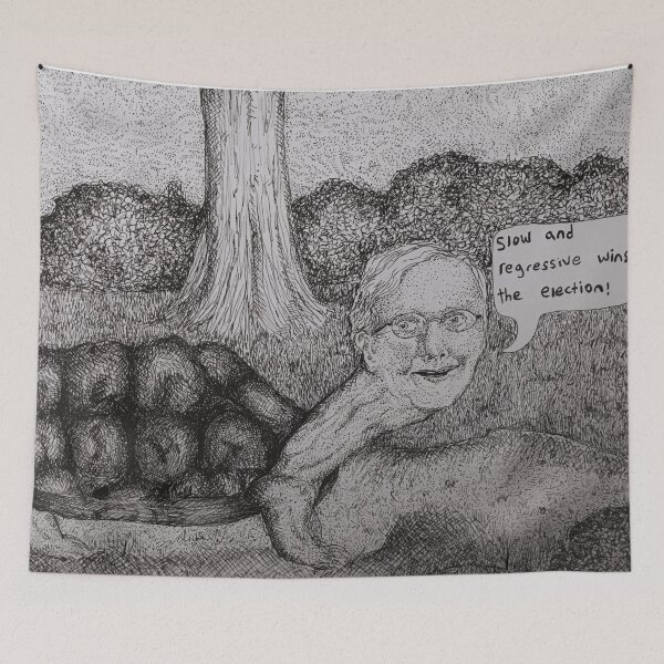 Item preview, Spineless Turtle Man designed and sold by Alice Kolsby.