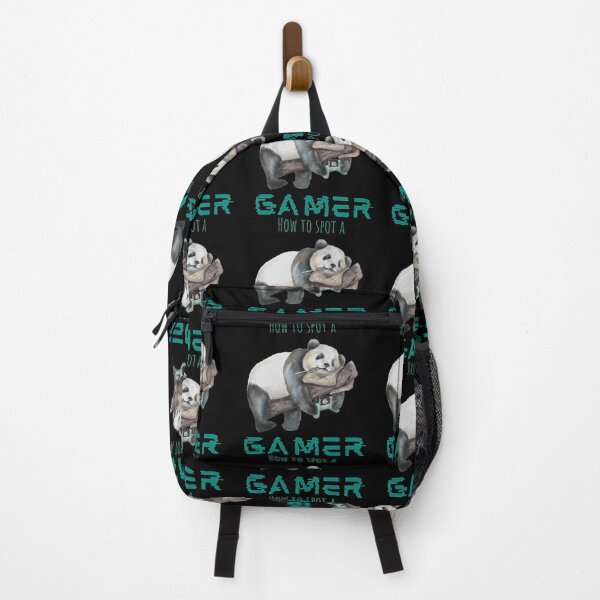 Item preview, Funny How To Spot A Gamer Watercolor Panda Design designed and sold by Gamical.