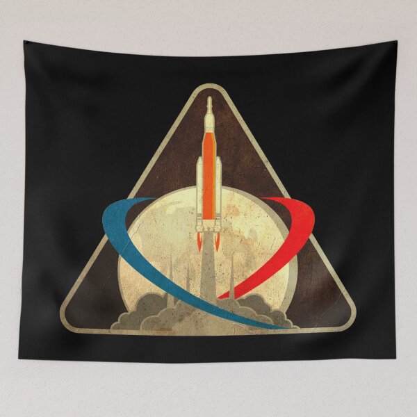Item preview, Artemis 1 mission patch patch - vintage look designed and sold by trendistudio.