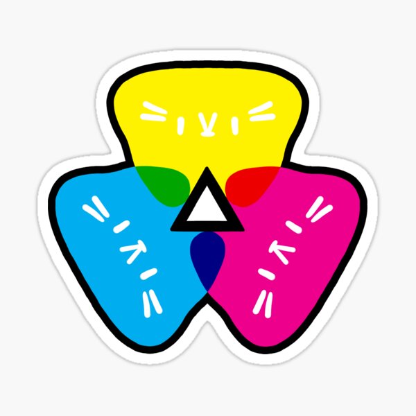 CMYKat Sticker