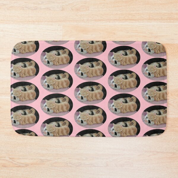 Item preview, Sleeping Kittens (pink) designed and sold by SandraWarmerdam.