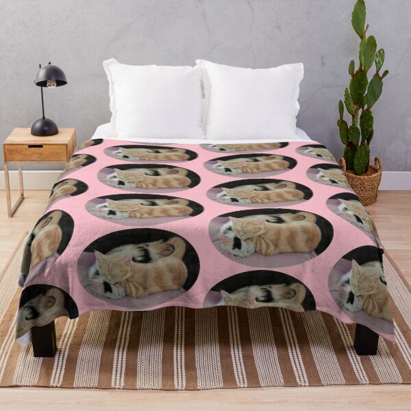 Item preview, Sleeping Kittens (pink) designed and sold by SandraWarmerdam.
