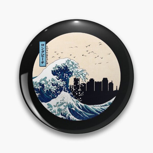 Item preview, Ola de Kanagawa en Long Beach designed and sold by DFerraz.