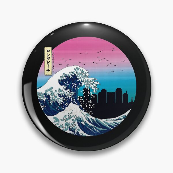 Item preview, Ola de Kanagawa de Long Beach Años 90 designed and sold by DFerraz.