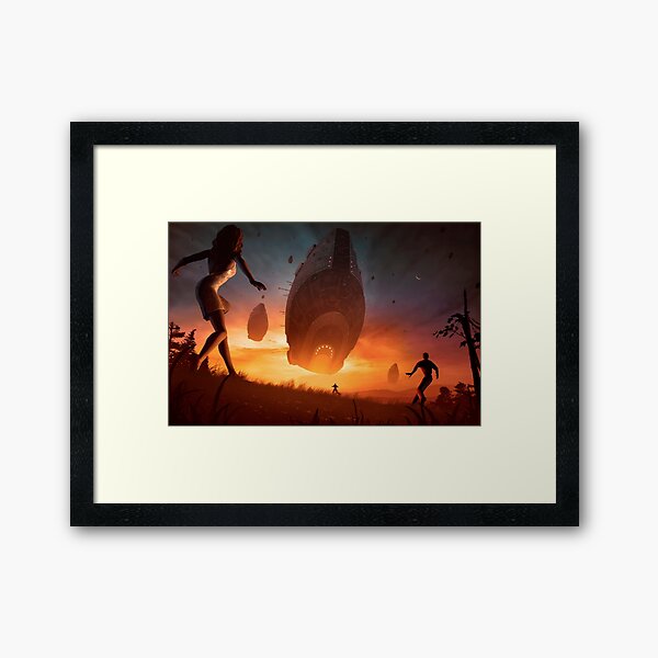 Invasion Framed Art Print
