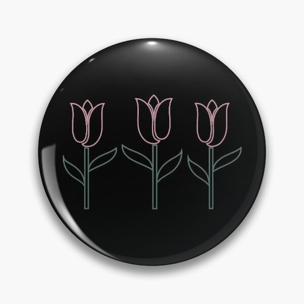 Item preview, Tulip Flowers Pink And Green designed and sold by geminivibe.