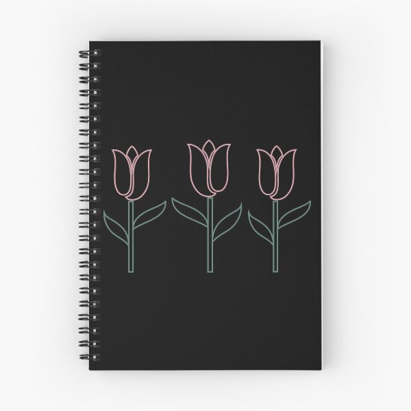 Item preview, Tulip Flowers Pink And Green designed and sold by geminivibe.