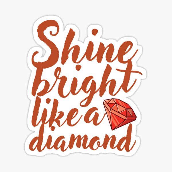 Item preview, Shine Bright like a Diamond designed and sold by PabloPatterns.