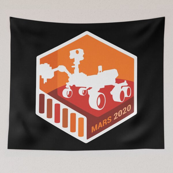 Item preview, Mars 2020 Rover Insignia designed and sold by trendistudio.