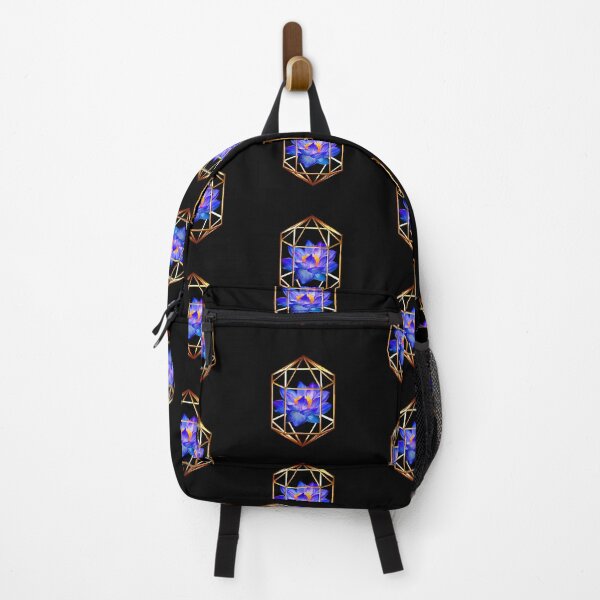 Item preview, Geometric blue lotus  designed and sold by Geraldine-N.