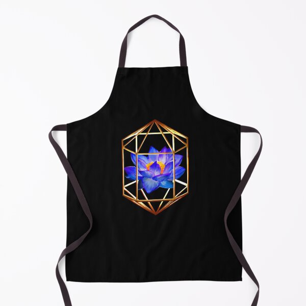 Item preview, Geometric blue lotus  designed and sold by Geraldine-N.