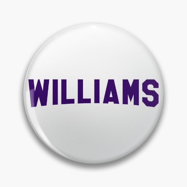 Item preview, Williams College Collegiate Block designed and sold by Hebrew Stickers.