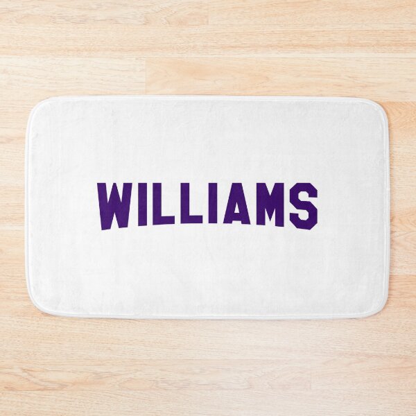 Item preview, Williams College Collegiate Block designed and sold by Hebrew Stickers.