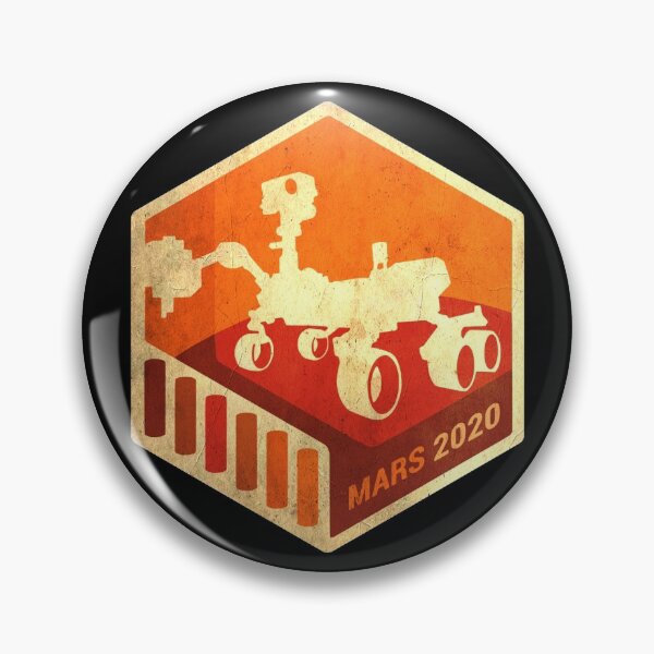 Item preview, Mars 2020 Rover Insignia - vintage look designed and sold by trendistudio.