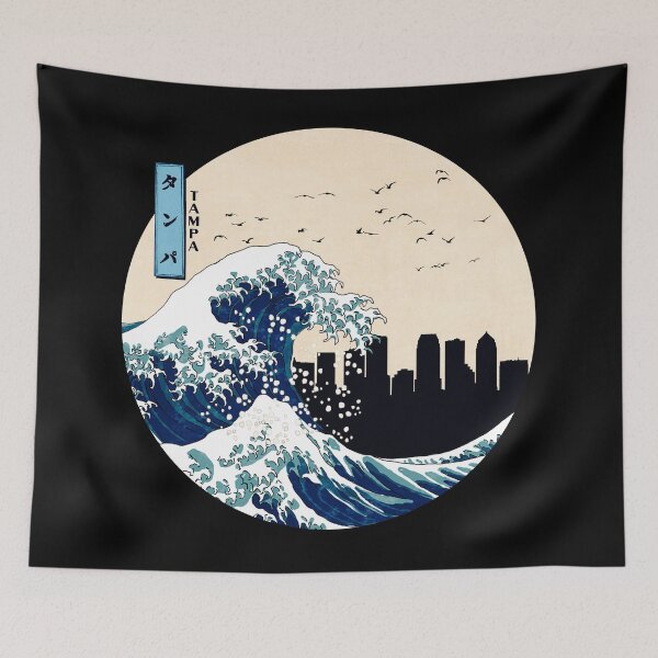 Item preview, Tampa Kanagawa Wave designed and sold by DFerraz.