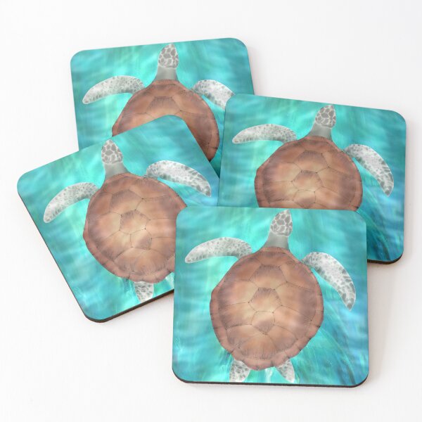 Item preview, tropical turtle designed and sold by lilpainterguy.